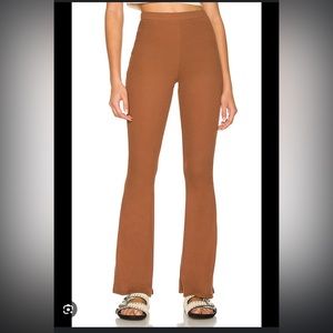 Lovers & Friends Sean pant in Chocolate Brown size small NWT